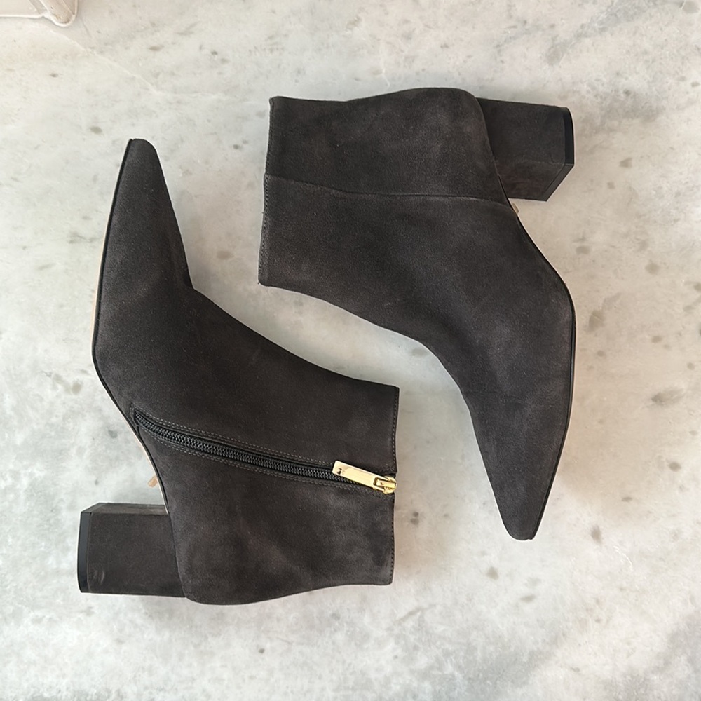 L'gence Jeanne Suede Ankle Boots
